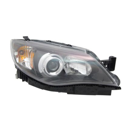Headlight Assembly Composite Right Black for Subaru Impreza Sedan 2.5i 2.5i Limited 2.5i Premium 2008–2011