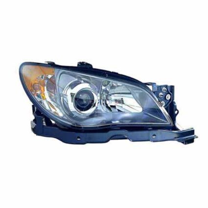 Headlight Assembly Composite Right w/o HID CAPA for Subaru Impreza 2006