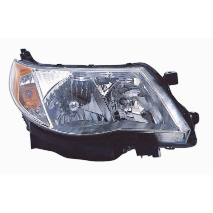 Headlight Assembly Composite Right Halogen CAPA for Subaru Forester 2009–2013