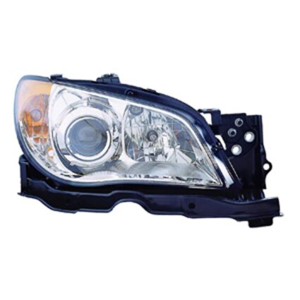 Headlight Assembly Composite Right w/o HID CAPA for Subaru Impreza 2007