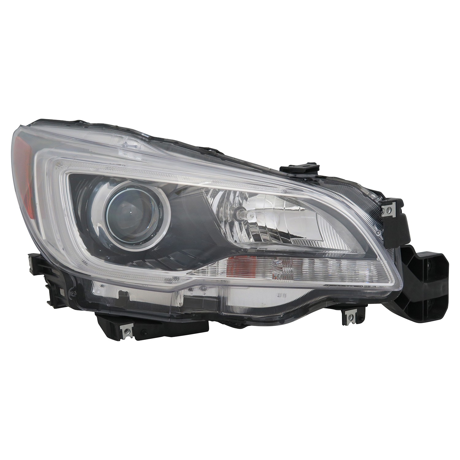 Headlight Assembly Composite Right Halogen CAPA for Subaru Outback 2015–2017