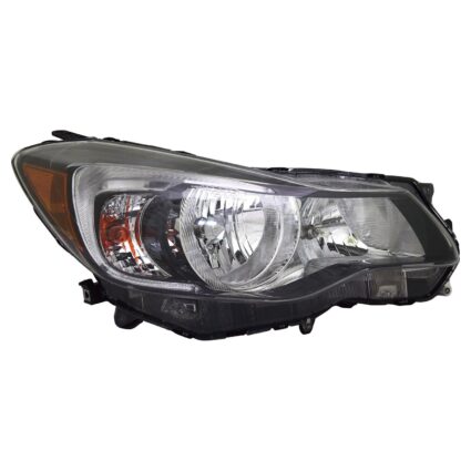 Headlight Assembly Composite Right Halogen CAPA for Subaru Impreza 2015–2016