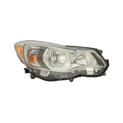 Headlight Assembly Composite Right Halogen CAPA for Subaru Crosstrek 2016–2017