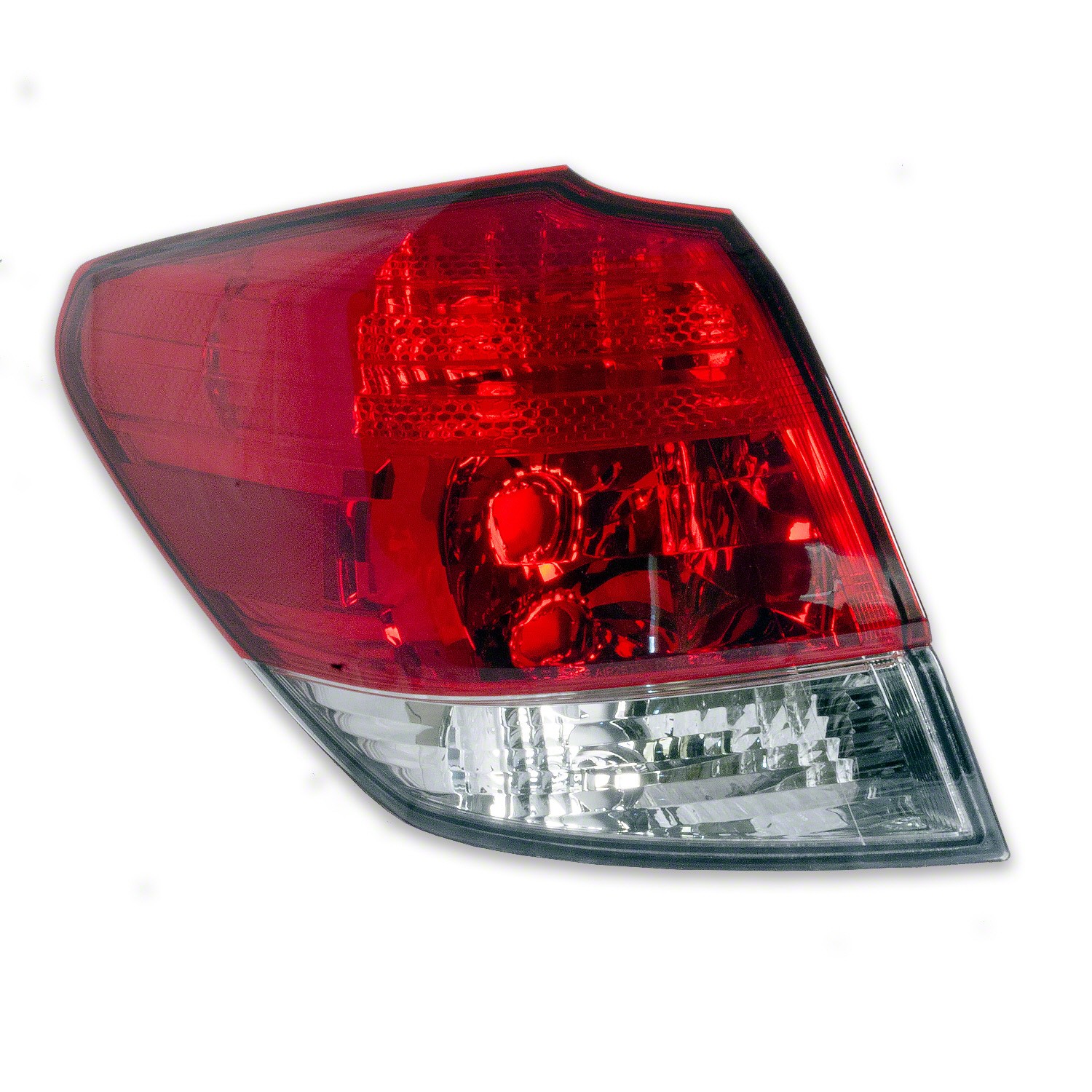 Tail Light Assembly Left Outer Lens/Housing Only for Subaru Outback 2010–2014