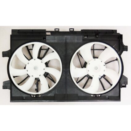 Engine Cooling Fan Assembly Motor/Blade/Shroud Dual Fan Assy for Subaru Impreza Sedan Hatchback 2017–2023