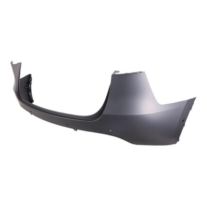 Bumper Cover Rear Upper w/Park Assist Sensors Primed CAPA for Tesla Y 2020–2024