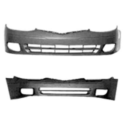 Bumper Cover Front Primed for Toyota Solara 1999–2001