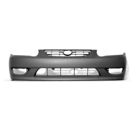 Bumper Cover Front Primed CAPA for Toyota Corolla 2001–2002