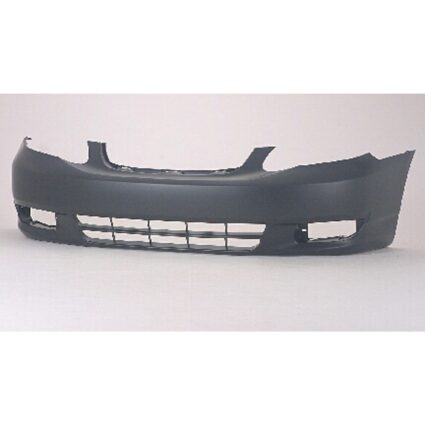 Bumper Cover Front Primed for Toyota Corolla LE CE 2003–2004