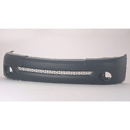 Bumper Cover Front w/o Double Cab w/Plastic Bumper Primed for Toyota Tundra Standard Cab Pickup Base 2000–2006