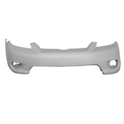 Bumper Cover Front w/o Spoiler Primed CAPA for Toyota Matrix Base XR XRS 2005–2008