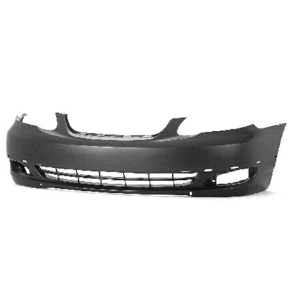 Bumper Cover Front Primed CAPA for Toyota Corolla S XRS 2005–2008