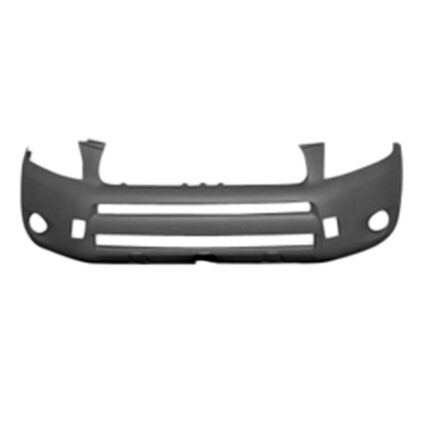 Bumper Cover Front w/o Wheel Opening Flares for Toyota RAV4 Limited Base 2006–2008