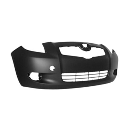 Bumper Cover Front w/Fog Lamps Primed for Toyota Yaris Hatchback 2007–2008