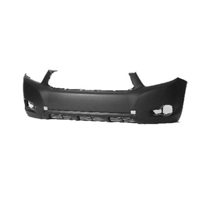 Bumper Cover Front Primed CAPA for Toyota Highlander Limited Base Sport Sport Premium Base Premium Hybrid Hybrid Limited SE 2008–2010