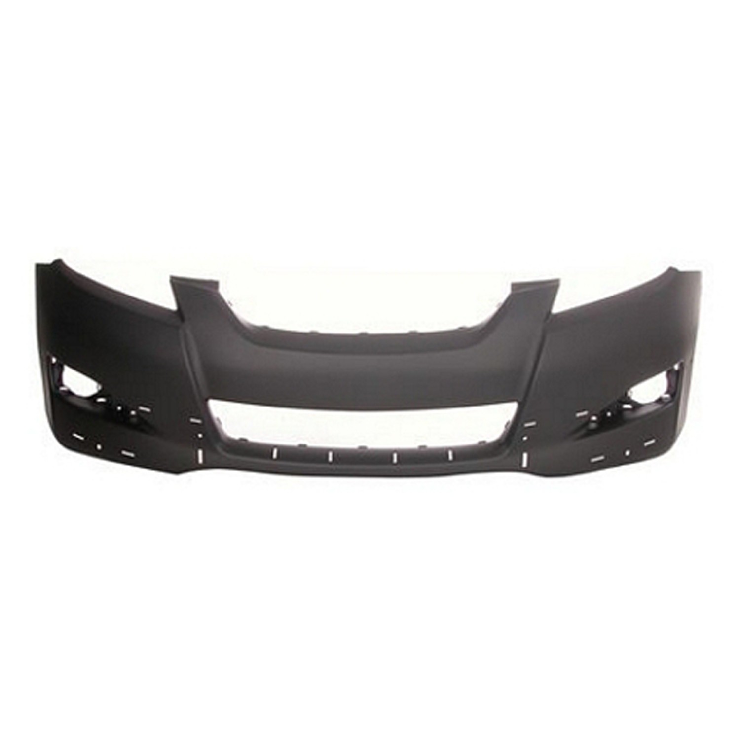 Bumper Cover Front w/Spoiler Holes Black Primed for Toyota Matrix 2009–2010