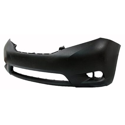 Bumper Cover Front w/o Park Assist Sensors Primed for Toyota Sienna Base LE XLE 2011–2017