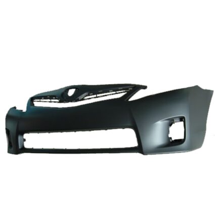 Bumper Cover Front w/o Jack Hole Opening Primed USA Built CAPA for Toyota Camry Hybrid 2010–2011