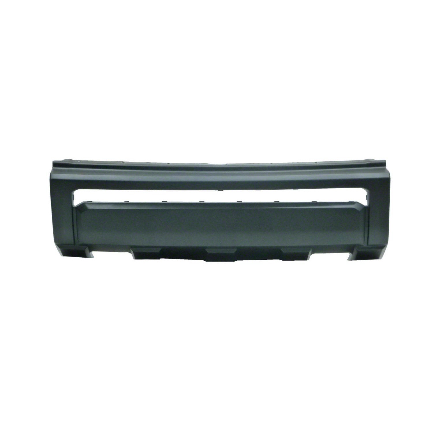 Bumper Cover Front Fine Textured Black Textured Dark Gray CAPA for Toyota Tundra Limited Platinum SR SR5 2014–2021