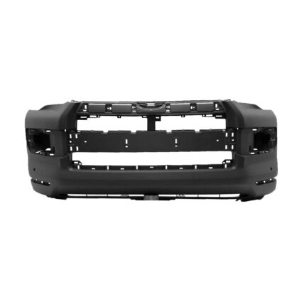 Bumper Cover Front w/Chrome Trim Primed CAPA for Toyota 4Runner Limited SR5 SR5 Premium 2014–2024