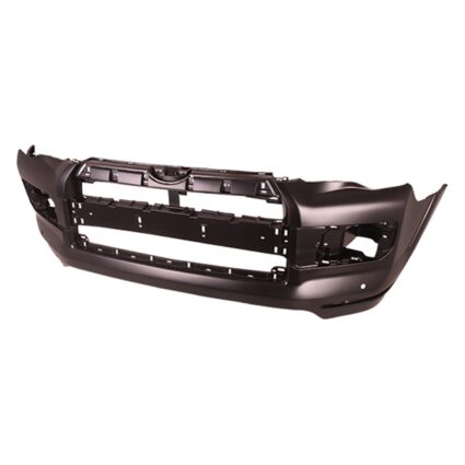 Bumper Cover Front w/Chrome Trim Primed CAPA for Toyota 4Runner Limited SR5 SR5 Premium 2014–2024
