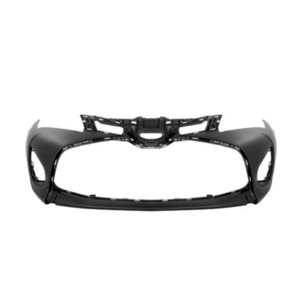 Bumper Cover Front Primed for Toyota Yaris Hatchback 2015–2017