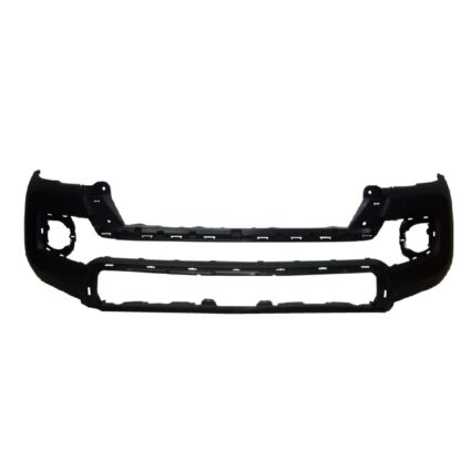 Bumper Cover Front w/o Fender Flare Holes Primed for Toyota Tacoma 2016–2023