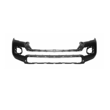 Bumper Cover Front w/o Fender Flare Holes Primed CAPA for Toyota Tacoma 2016–2023