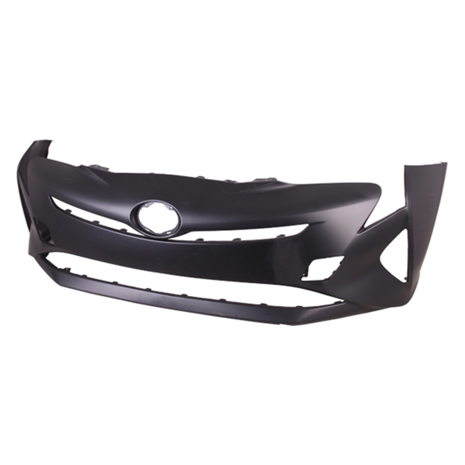 Bumper Cover Front w/o Park Assist Primed CAPA for Toyota Prius 2016–2018