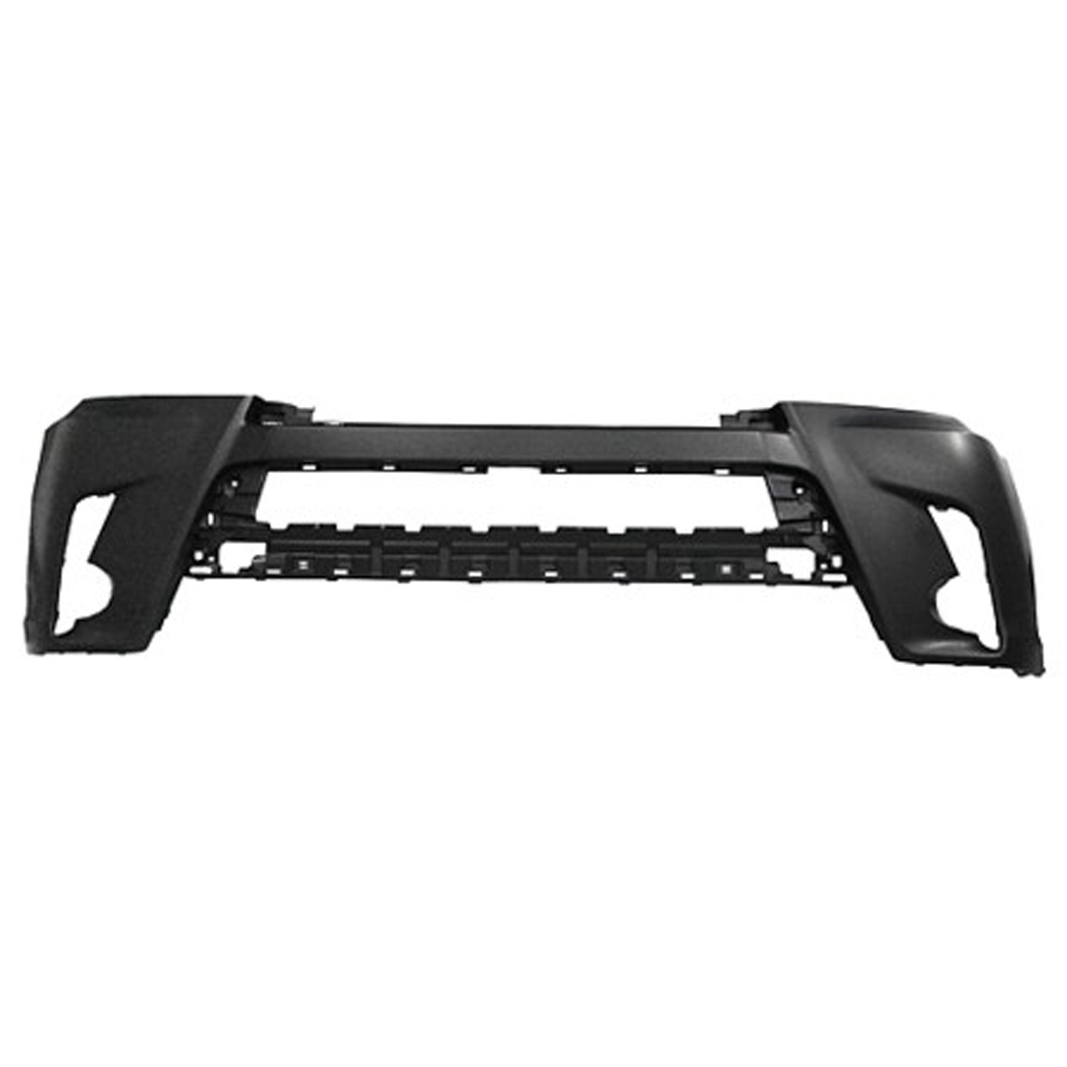 Bumper Cover Front w/o Object Sensors Primed CAPA for Toyota Highlander 2017–2019