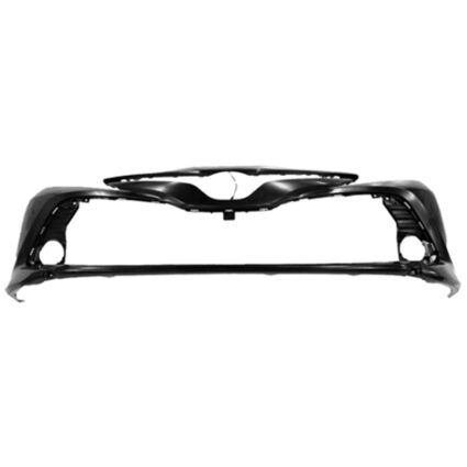 Bumper Cover Front w/Blind Spot Monitor w/Rear Cross Traffic Alert Primed for Toyota Camry Hybrid XLE XLE XLE Navi Hybrid LE 2018–2020