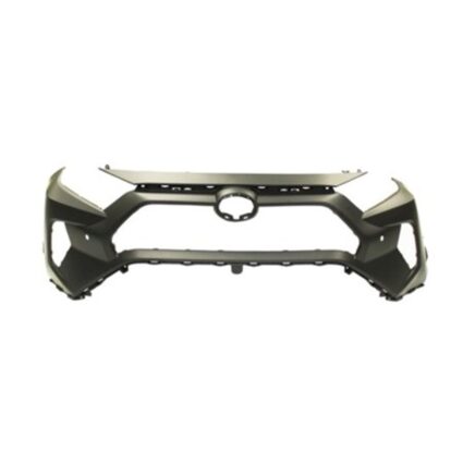 Bumper Cover Front w/Parking Sensors Primed Canada Built CAPA for Toyota RAV4 Limited LE XLE Premium XLE 2019–2024