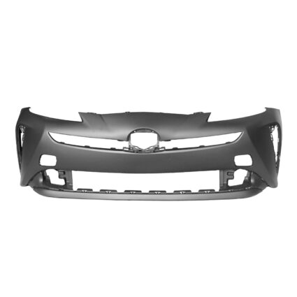 Bumper Cover Front w/o Park Sensors Primed for Toyota Prius 2019–2022