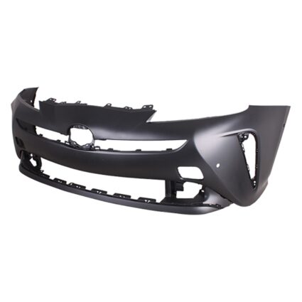 Bumper Cover Front w/Park Sensors Primed CAPA for Toyota Prius 2019–2022