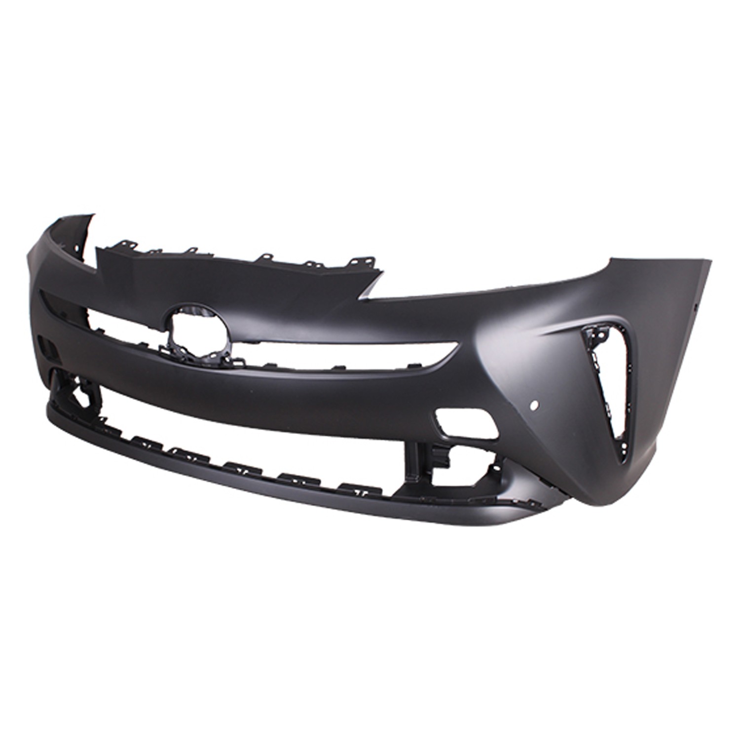 Bumper Cover Front w/Park Sensors Primed CAPA for Toyota Prius 2019–2022