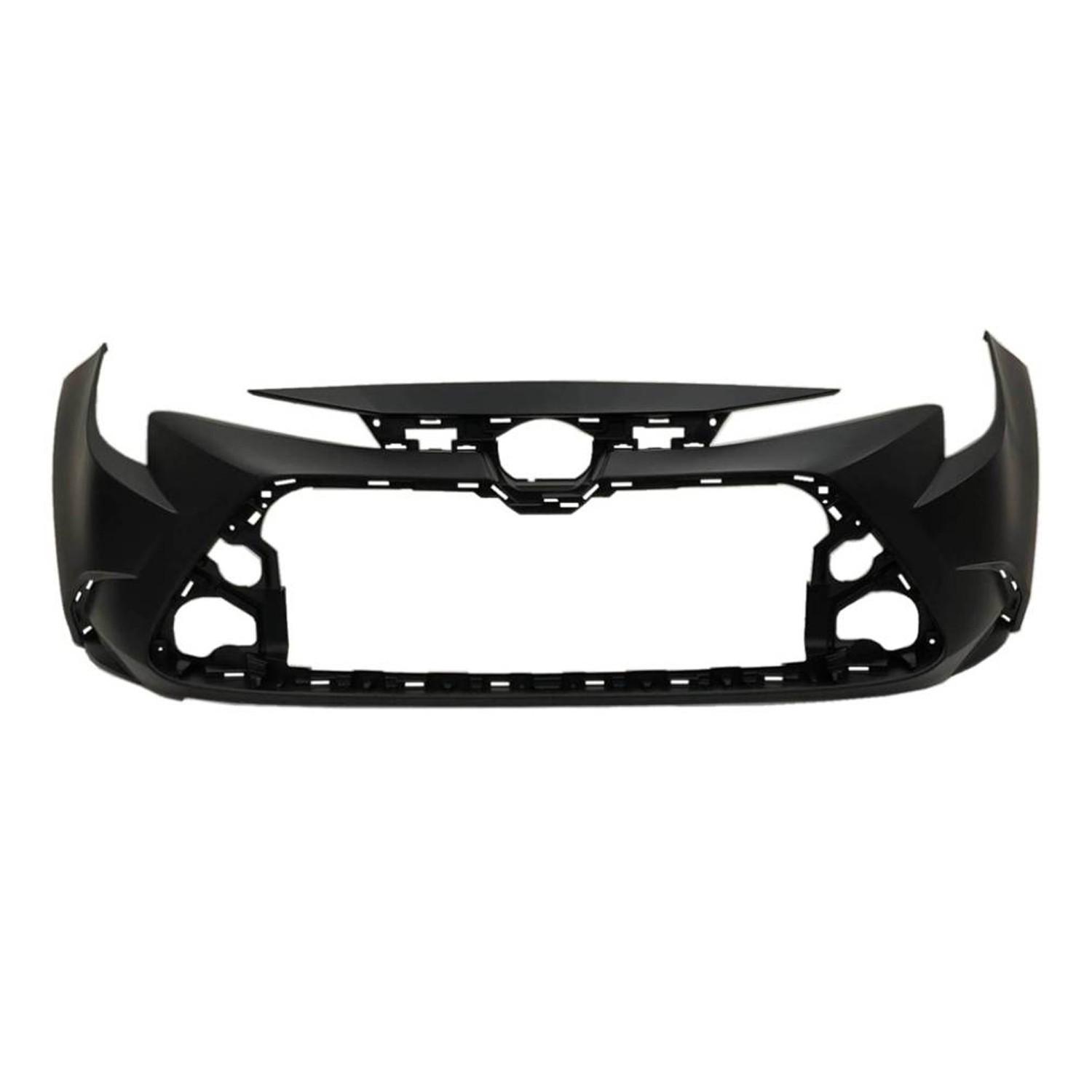 Bumper Cover Front Primed North America Built for Toyota Corolla Sedan L LE XLE Hybrid LE Hybrid XLE 2020–2024