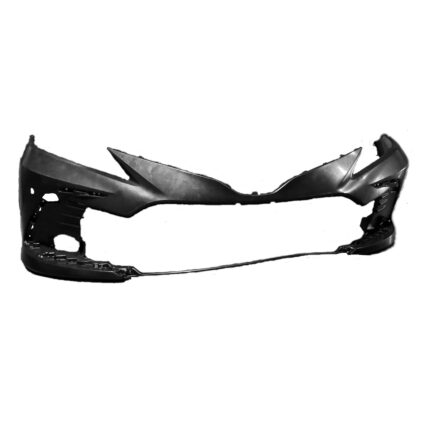 Bumper Cover Front w/Parking Sensors Primed CAPA for Toyota Camry Hybrid XLE XLE 2021–2024