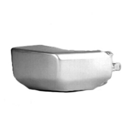 Bumper Extension Front Right Outer To 12-06 Bumper Side Pad Painted Silver for Toyota FJ Cruiser 2007–2014
