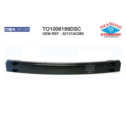 Bumper Cover Reinforcement Front Steel CAPA for Toyota Avalon 2005–2012