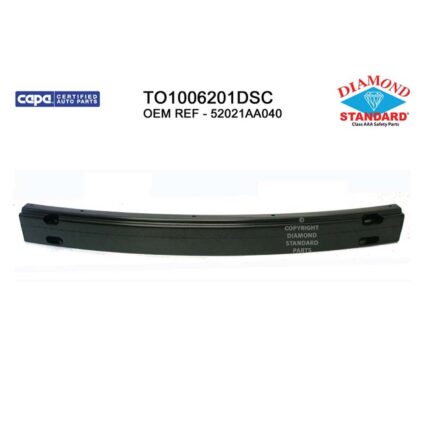 Bumper Cover Reinforcement Front USA Built CAPA for Toyota Camry 2005–2006