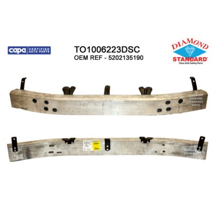 Bumper Cover Reinforcement Front w/Appearance Pkg CAPA for Toyota 4Runner 2010–2013