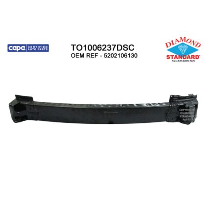Bumper Cover Reinforcement Front CAPA for Toyota Camry Hybrid LE Hybrid XLE Hybrid SE 2015–2017