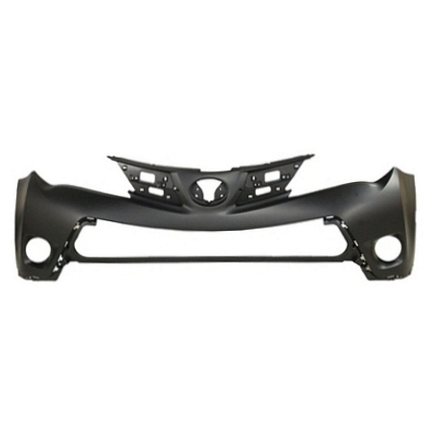 Bumper Cover Front Upper Primed North America/Japan Built for Toyota RAV4 2013–2015