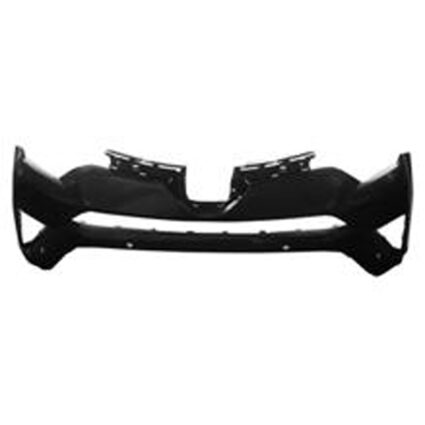 Bumper Cover Front Upper w/Tab Holes w/Park Assist Primed North America Built CAPA for Toyota RAV4 2016–2018