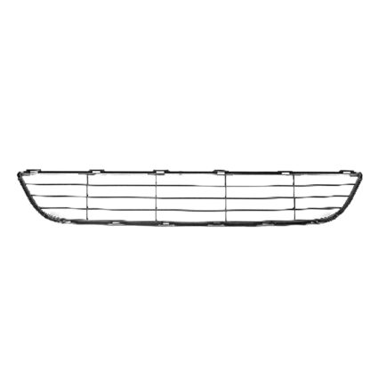 Bumper Cover Grille Front Matte Dark Gray CAPA for Toyota Yaris Sedan 2007–2008
