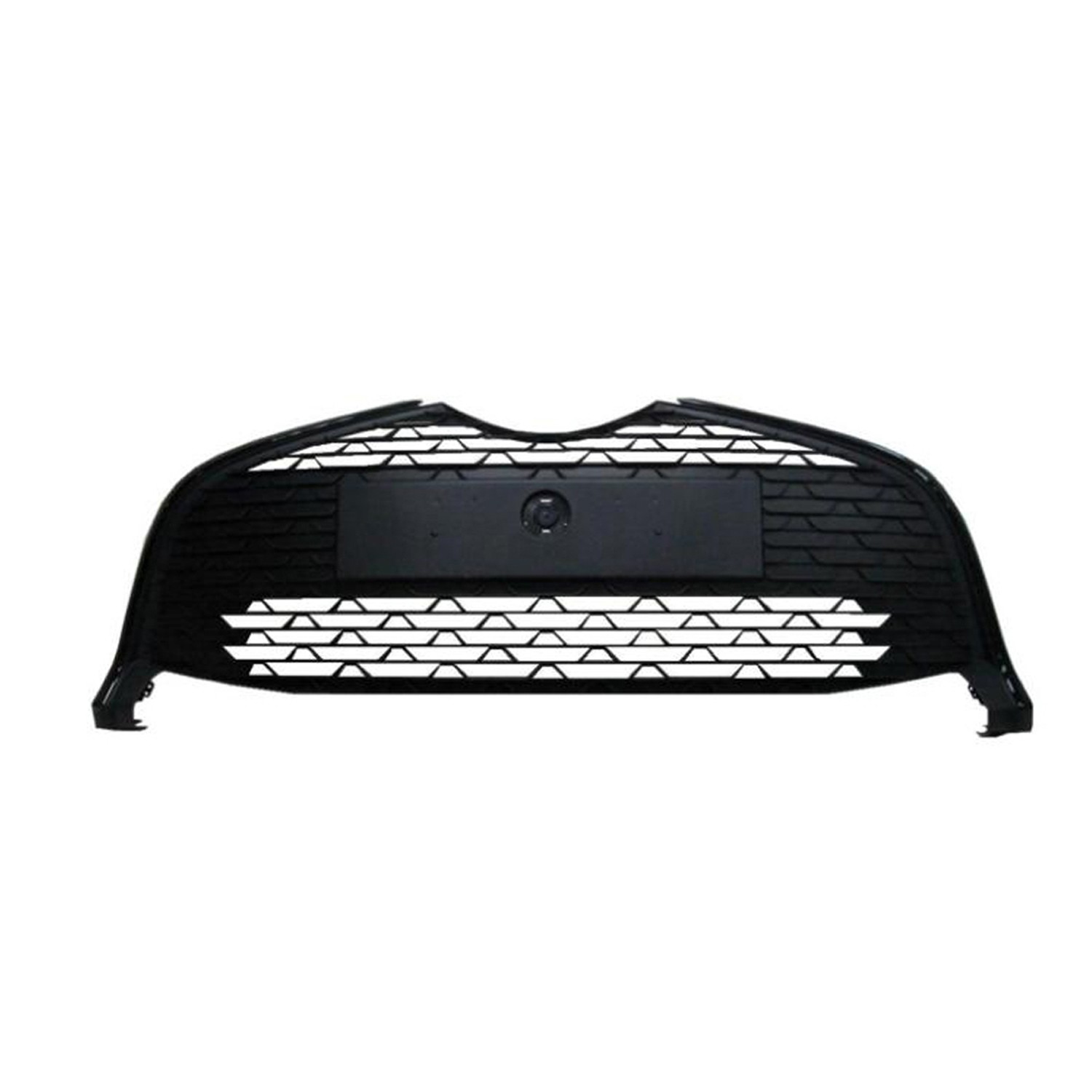 Bumper Cover Grille Front w/Fog Lamps for Toyota Yaris Hatchback 2015–2017