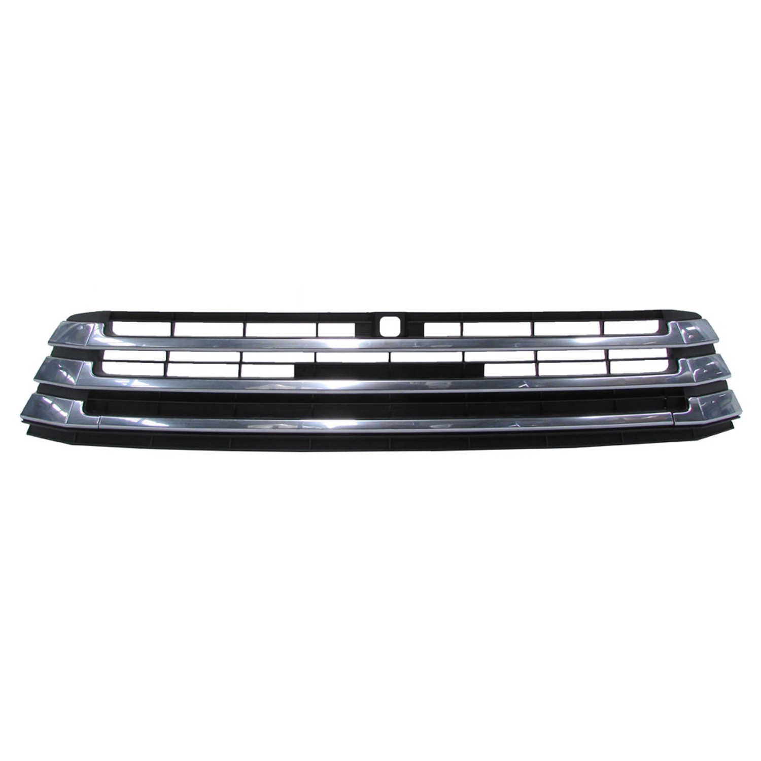 Bumper Cover Grille Front w/Around View Monitor Chrome CAPA for Toyota Highlander 2017–2019