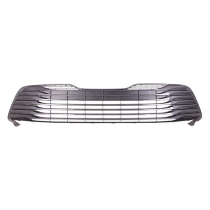 Bumper Cover Grille Front w/o Parking Sensors CAPA for Toyota Camry Hybrid XLE 2018–2020