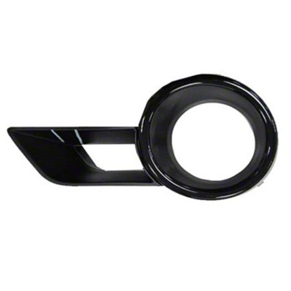 Bumper Insert Front Left w/Fog Lamps w/Towing Pkg Black (Code 202) for Toyota Highlander 2008–2010