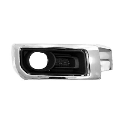 Bumper Insert Front Right Fog Lamp Bezel w/Chrome Trim w/Fog Lamps CAPA for Toyota 4Runner 2014–2024